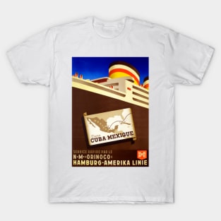Vintage Travel - Cuba-Mexico T-Shirt